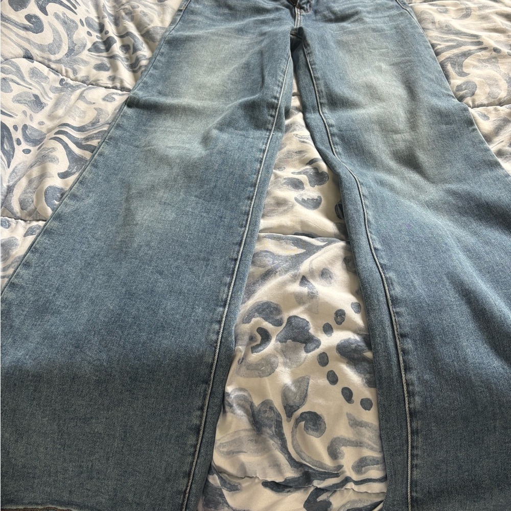 Stylish Blue Flare Women's Jeans